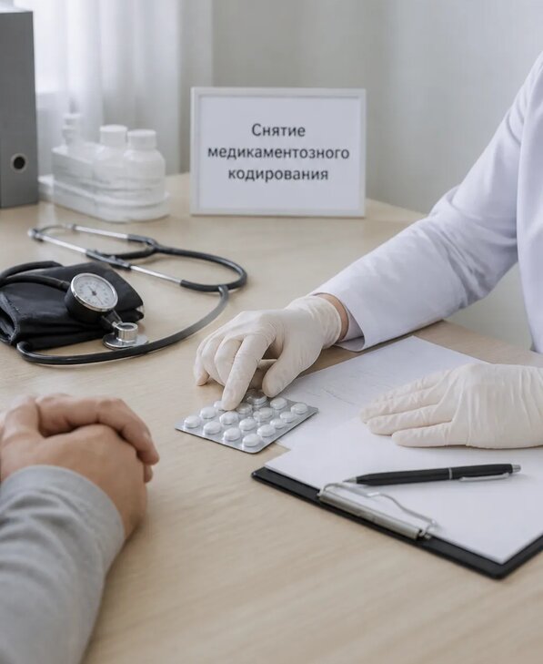 Снятие медикаментозного кодирования в Кумертау от 5105 р. | Медзона