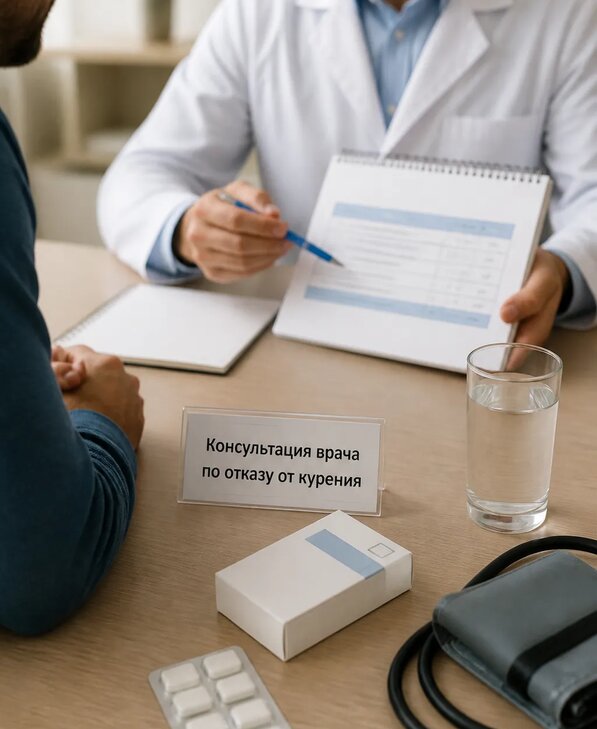 Консультация врача по отказу от курения для взрослых в Кумертау